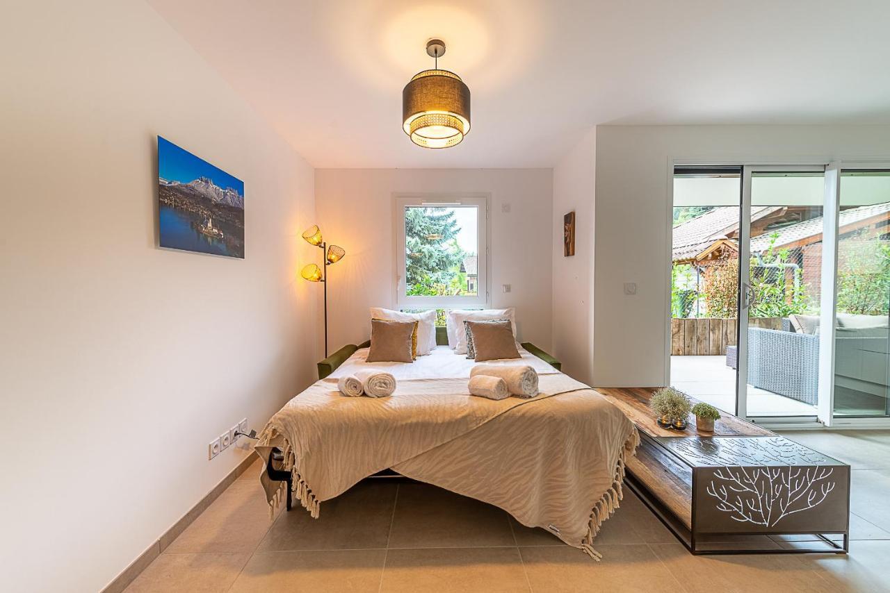 Aux Balcons Anneciens- Entre Lac Et Centre Ville, Lla Selections By Location Lac Annecy Sevrier Exterior photo